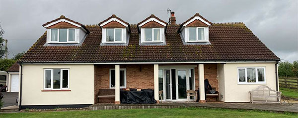 Prior to renovation this bungalow was energy inefficient and very dated.